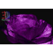 Harmatos lila virág, egyedi méretre gyártott térhatású selyem tapéta