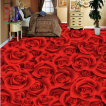 vörös rózsák padlóborítás