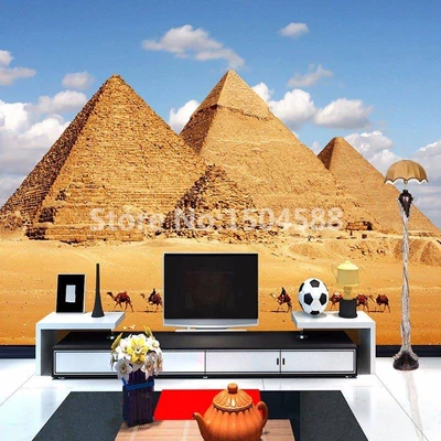 Egyiptomi piramis selyem tapéta